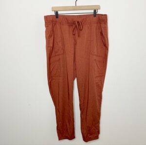 Scrubstar Rust Orange Pumpkin Spice Heather Clay 3X Scrub Joggers